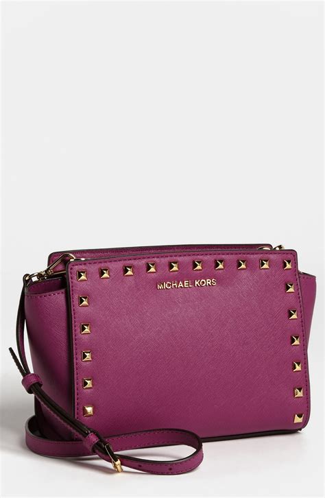 selma saffiano leather crossbody bag.